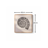 Newlyn 45x45cm Wall Art - Shell III - Laura James