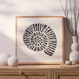 Newlyn 45x45cm Wall Art - Shell III - Laura James
