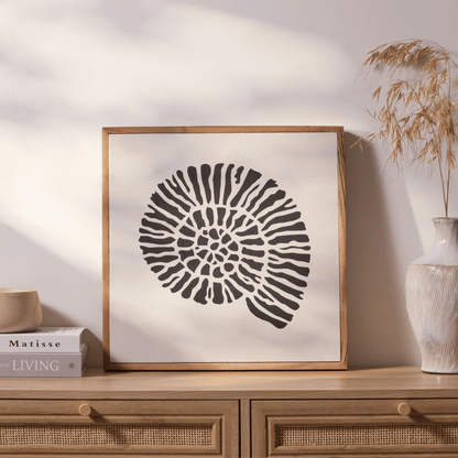 Newlyn 45x45cm Wall Art - Shell III - Laura James
