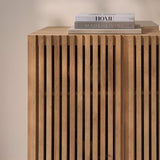 Nia 3 Door Large Sideboard - Seasoned Oak - Laura James