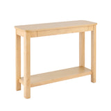 Noah Whitewash Oak 1 Drawer Console Table - Laura James