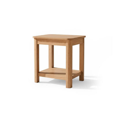 Noah Rectangular Side Table - Whitewash Oak