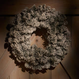 Norrbo 50cm Frosted Christmas Wreath - Laura James 