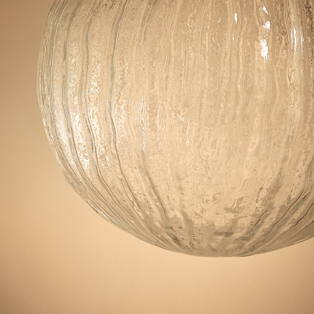 Orai 7cm Glass Baubles - Set of 3 - Clear - Laura James 