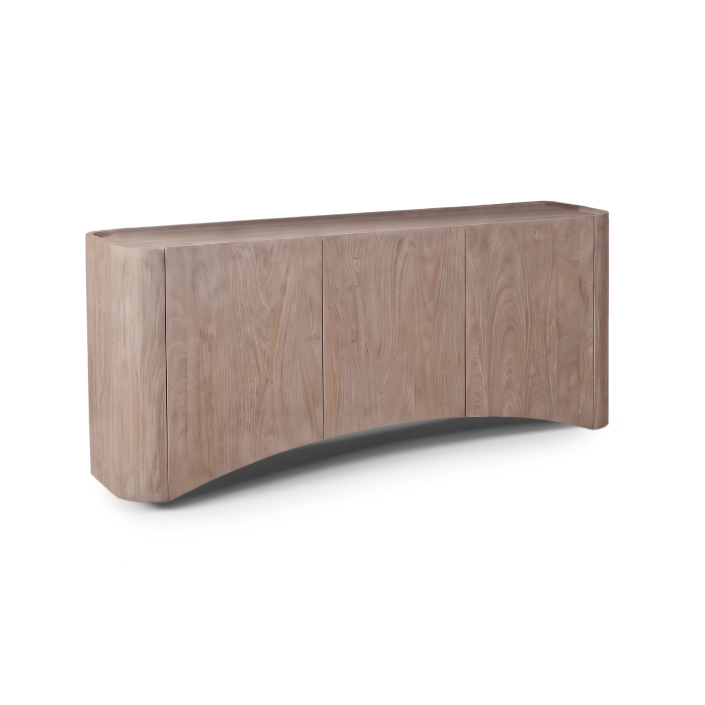 Octavia 3 Door Tall Sideboard - Limewash - Laura James 