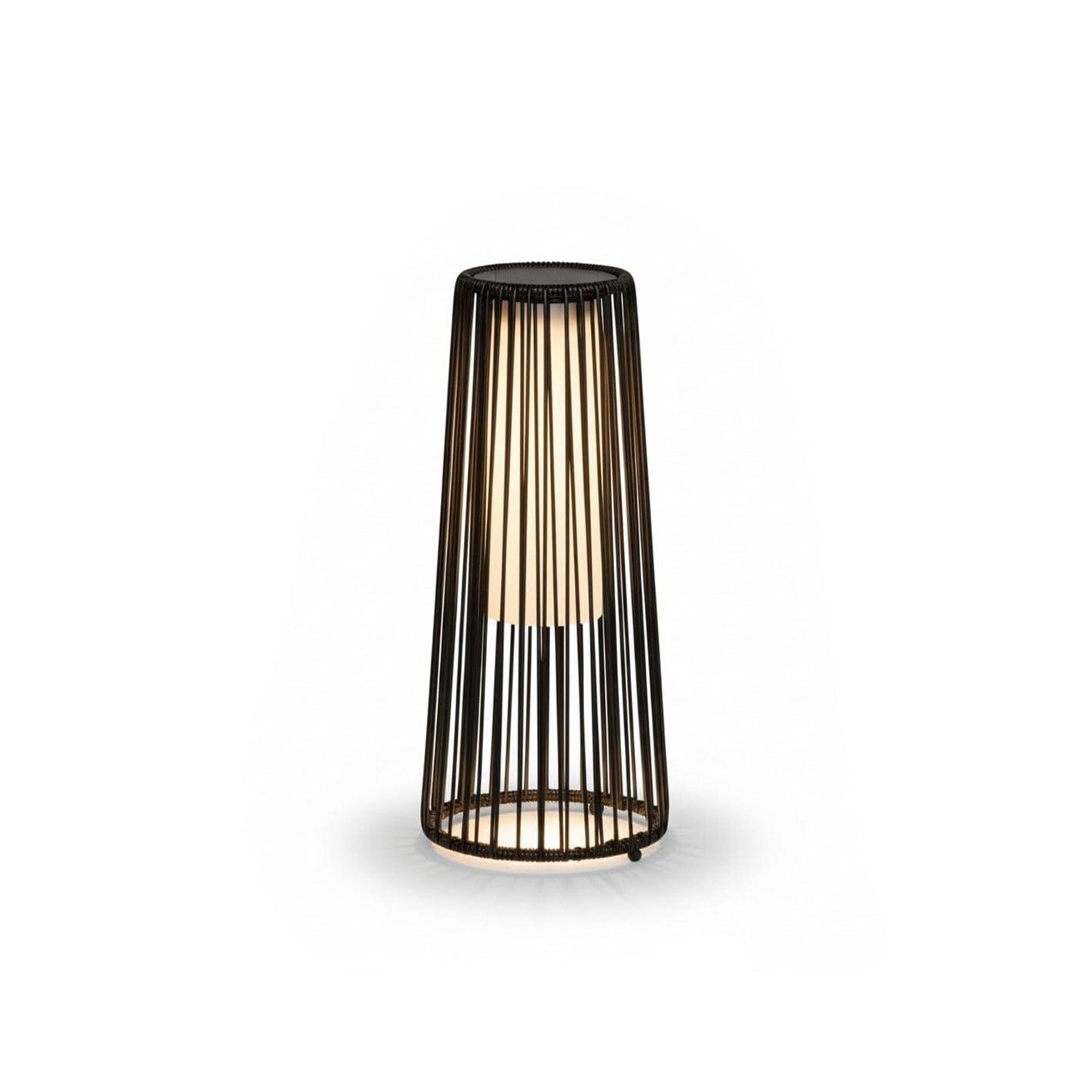 Octon 50cm Solar Outdoor Lantern - Black - Laura James