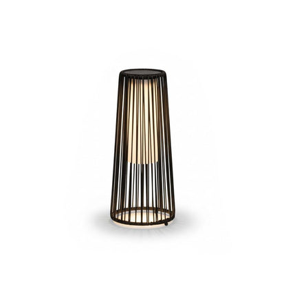Octon 50cm Solar Outdoor Lantern - Black - Laura James