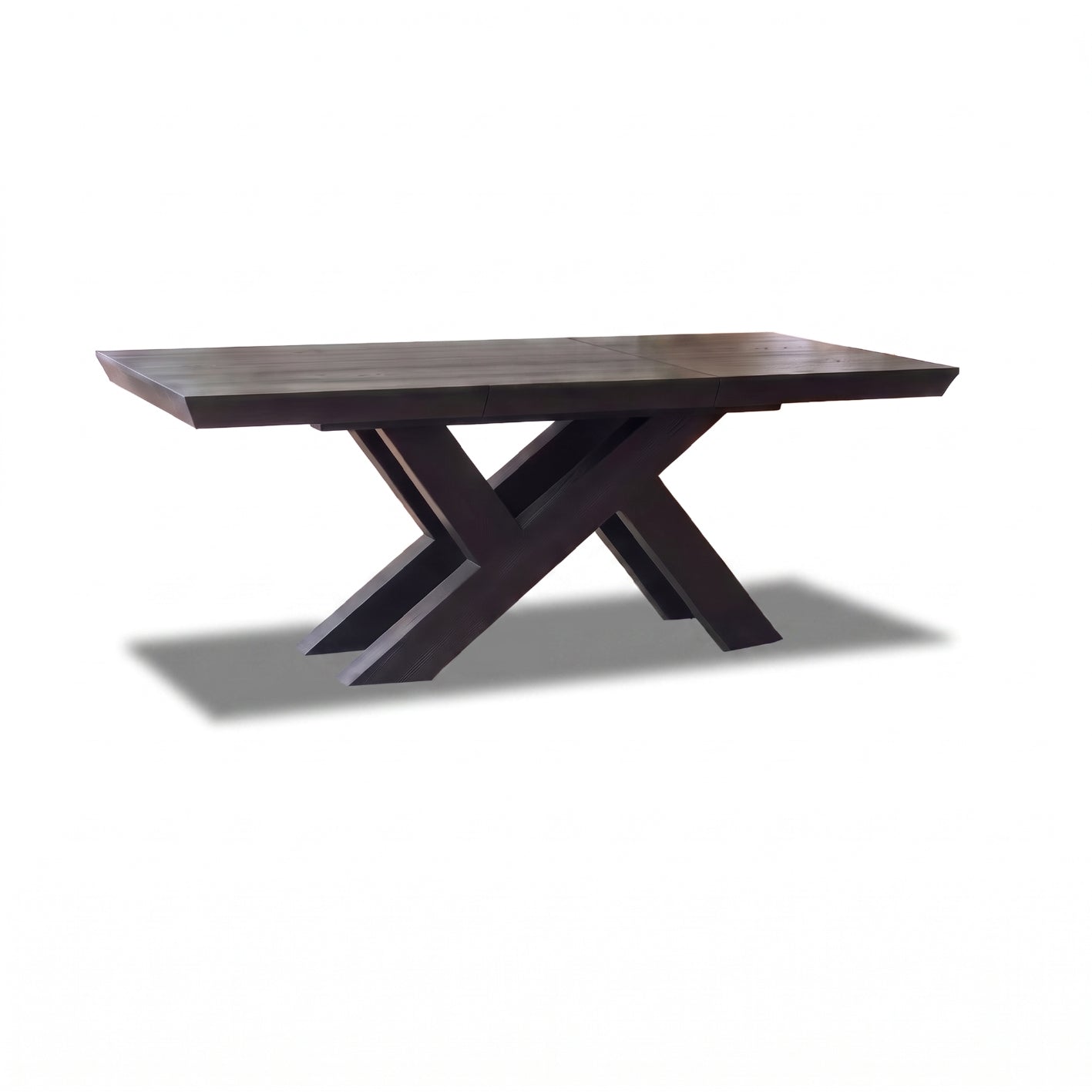 Olivia 160-240cm Black Oak Dining Table - Laura James 