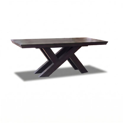 Olivia 160-240cm Black Oak Dining Table - Laura James 