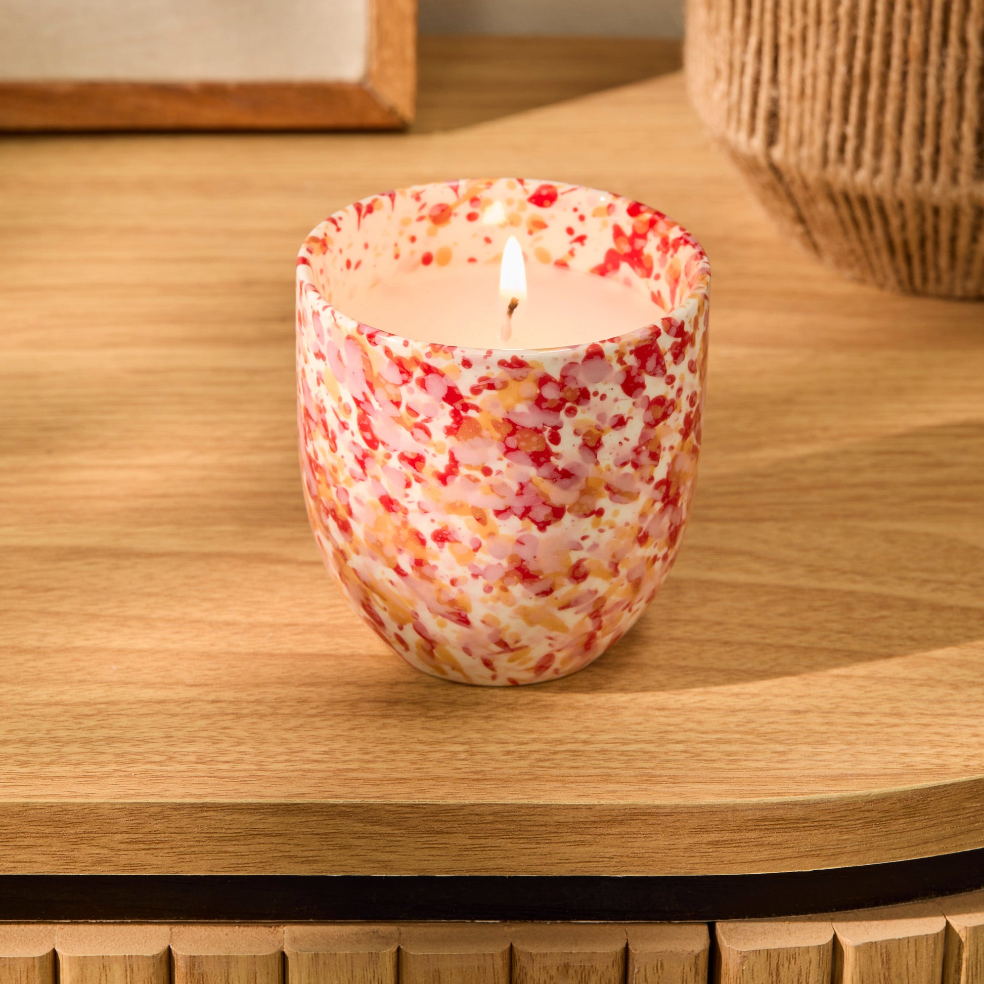 Olney_Single_Wick_8cm_Ceramic_Candle_Oud_Wood_and_Rose_Scent_Paprika-2 - Laura James