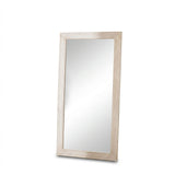 Orkney 180x90cm Wooden Mirror - Whitewash - Laura James