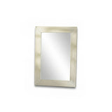 Orkney 100x70cm Wooden Mirror - Oatmeal - Laura James