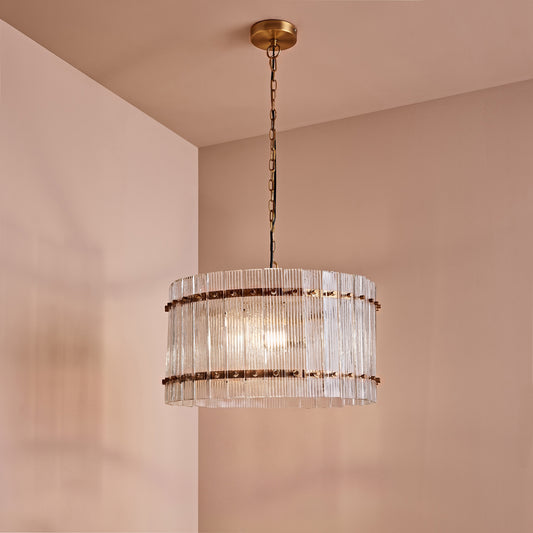 Orleton 56cm Chandelier - Heirloom Brass