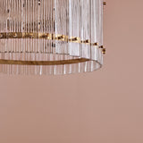 Orleton 56cm Chandelier - Heirloom Brass - Laura James 