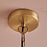 Orleton 56cm Chandelier - Heirloom Brass - Laura James 