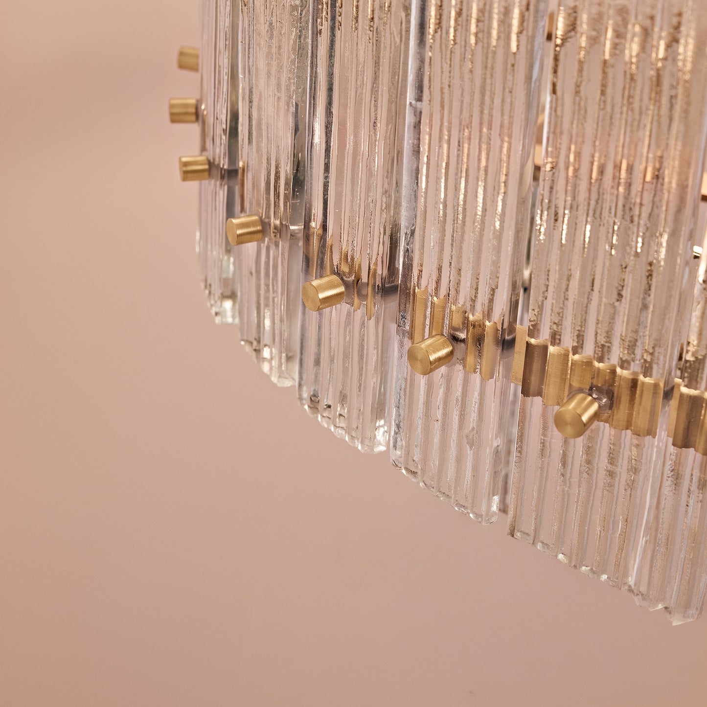 Orleton 56cm Chandelier - Heirloom Brass - Laura James 
