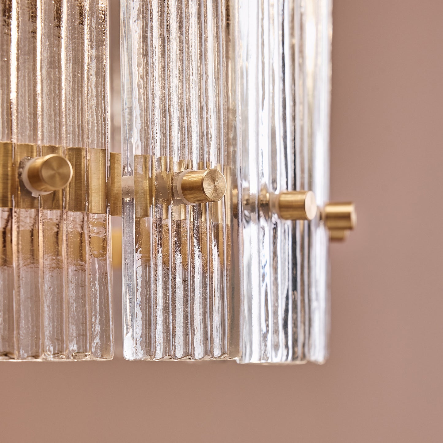 Orleton 56cm Chandelier - Heirloom Brass - Laura James 