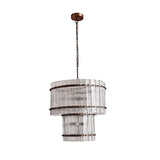 Orleton 56cm Double Layer Chandelier - Heirloom Brass - Laura James  