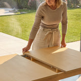 Paul Pale Oak Extending Dining Table - Laura James 