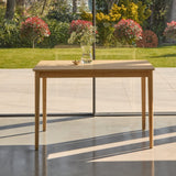Paul 118-158cm Extending Dining Table - Whitewash Oak - Laura James 