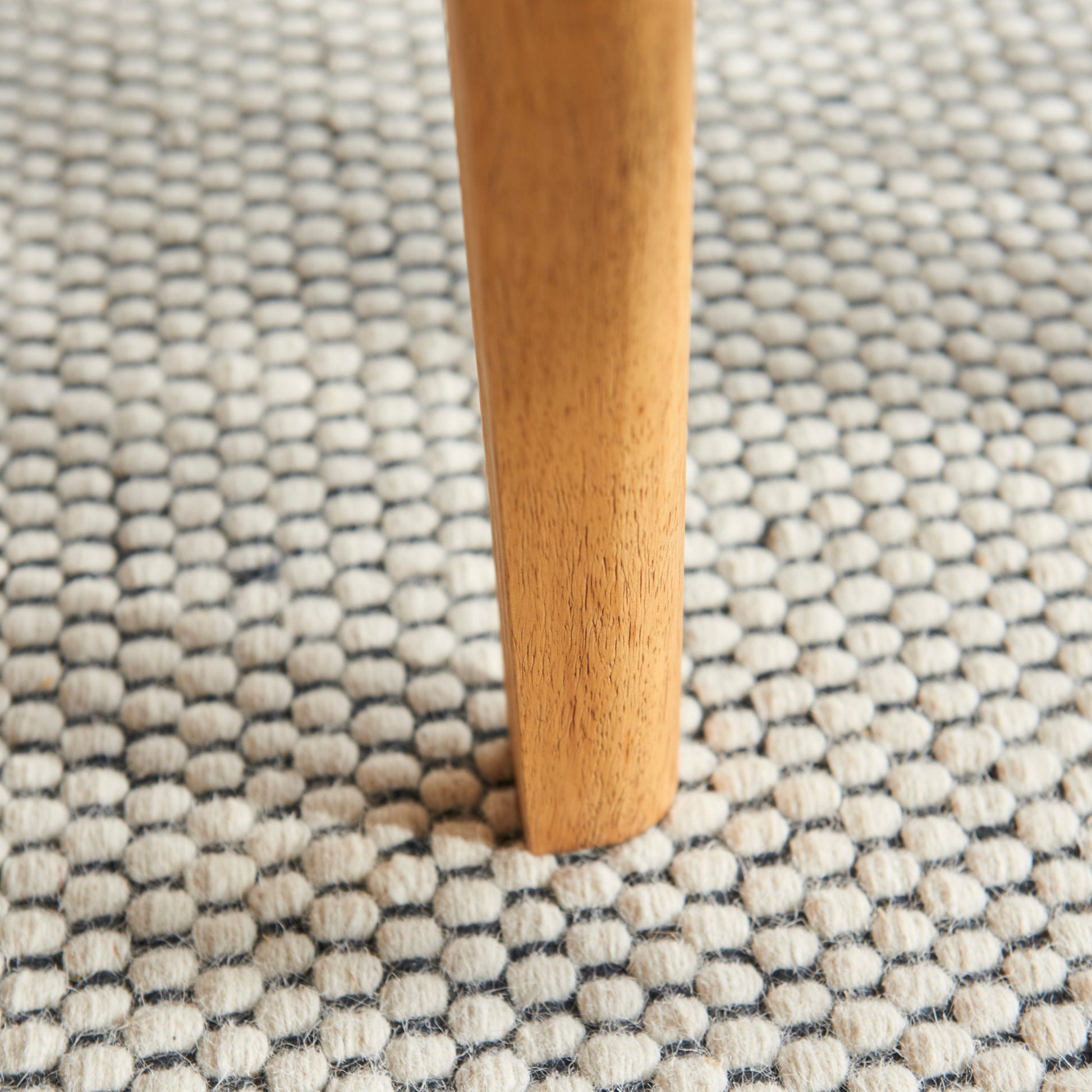 Paul 116cm Extending Dining Table - Pale Oak - Laura James 