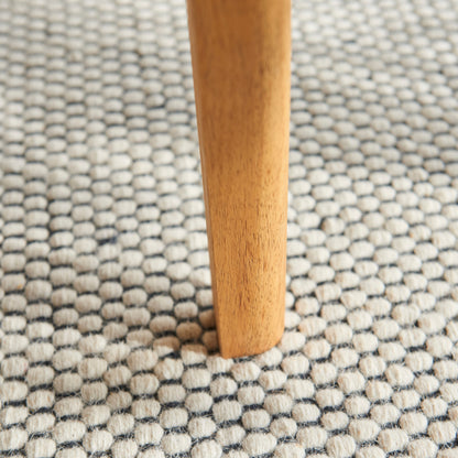 Paul 116cm Extending Dining Table - Pale Oak - Laura James 