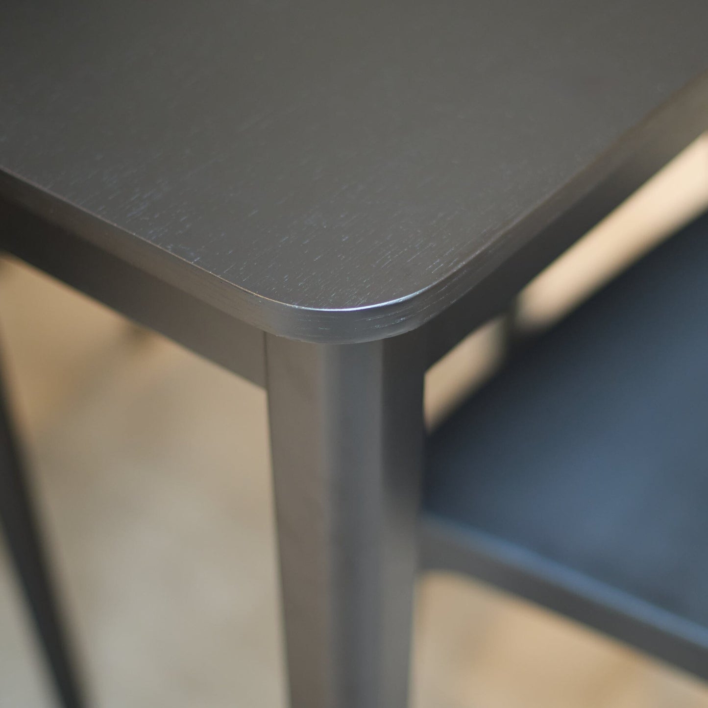 Paul Large Black Oak Extending Dining Table Set - 4 Seater - Agatha Black Dining Chairs - Laura James