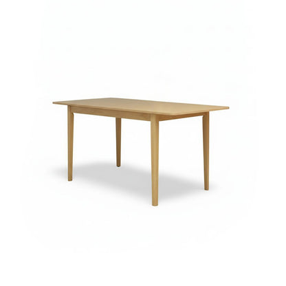 Paul Pale Oak Extending Dining Table Set - 4 Seater - Ella Fawn Linen Carver Chairs - Pale Oak legs - Laura James
