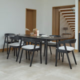 Paul_160-220cm_Extending_Dining_Table_Black_Oak_Ella_Carver_Black_Dining_Chairs_Fawn_Linen-91 - Laura James