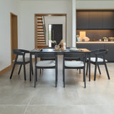 Paul_160-220cm_Extending_Dining_Table_Black_Oak_Ella_Carver_Black_Dining_Chairs_Fawn_Linen-91 - Laura James