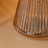 Pimlico 31cm Glass Lamp - Champagne - Laura James 