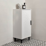 Reva 40cm 1 Door Storage Cabinet, Snow White