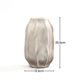 Radford 23cm Ceramic Tall Vase - Driftwood - Laura James 