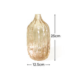 Radford 25cm Glass Vase - Clay - Laura James 