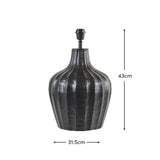 Radford_31cm_Metal_Table_Lamp_Base_Black_Bronze - Laura James