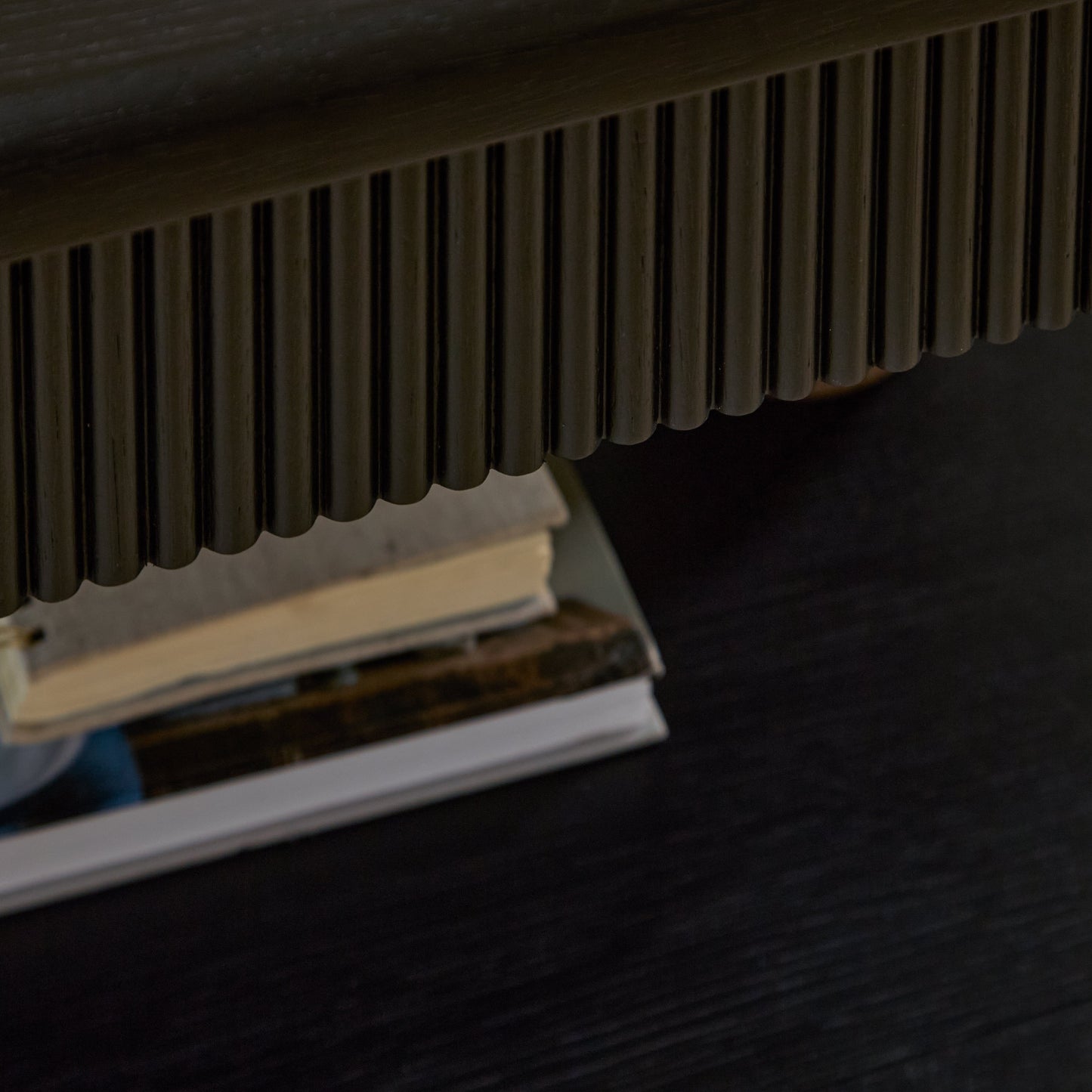 Raleigh Black Oak Coffee Table - Laura James 