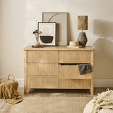 Raleigh_115cm_6_Drawer_Chest_of_Drawers_Whitewash_Oak-3 - Laura James