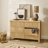 Raleigh 6 Drawer Chest of Drawers - Whitewash