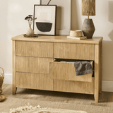 Raleigh 6 Drawer Chest of Drawers - Whitewash