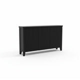 Raleigh 3 Door Large Sideboard - Black Oak - Laura James