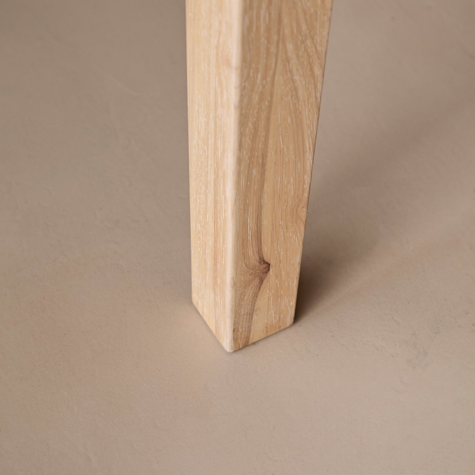 Raleigh Whitewash Oak Rectangular Dining Table - Laura James 