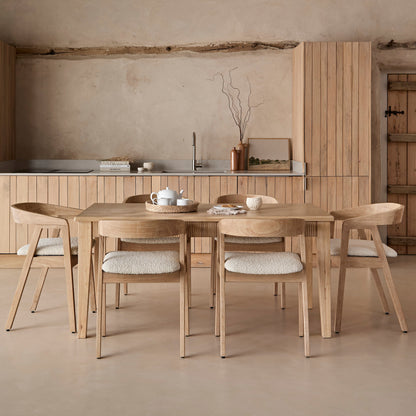 Raleigh_160cm_Rectangular_Dining_Table_Whitewash_Oak_and_Ella_Carver_Chair_Off_White_Boucle-13