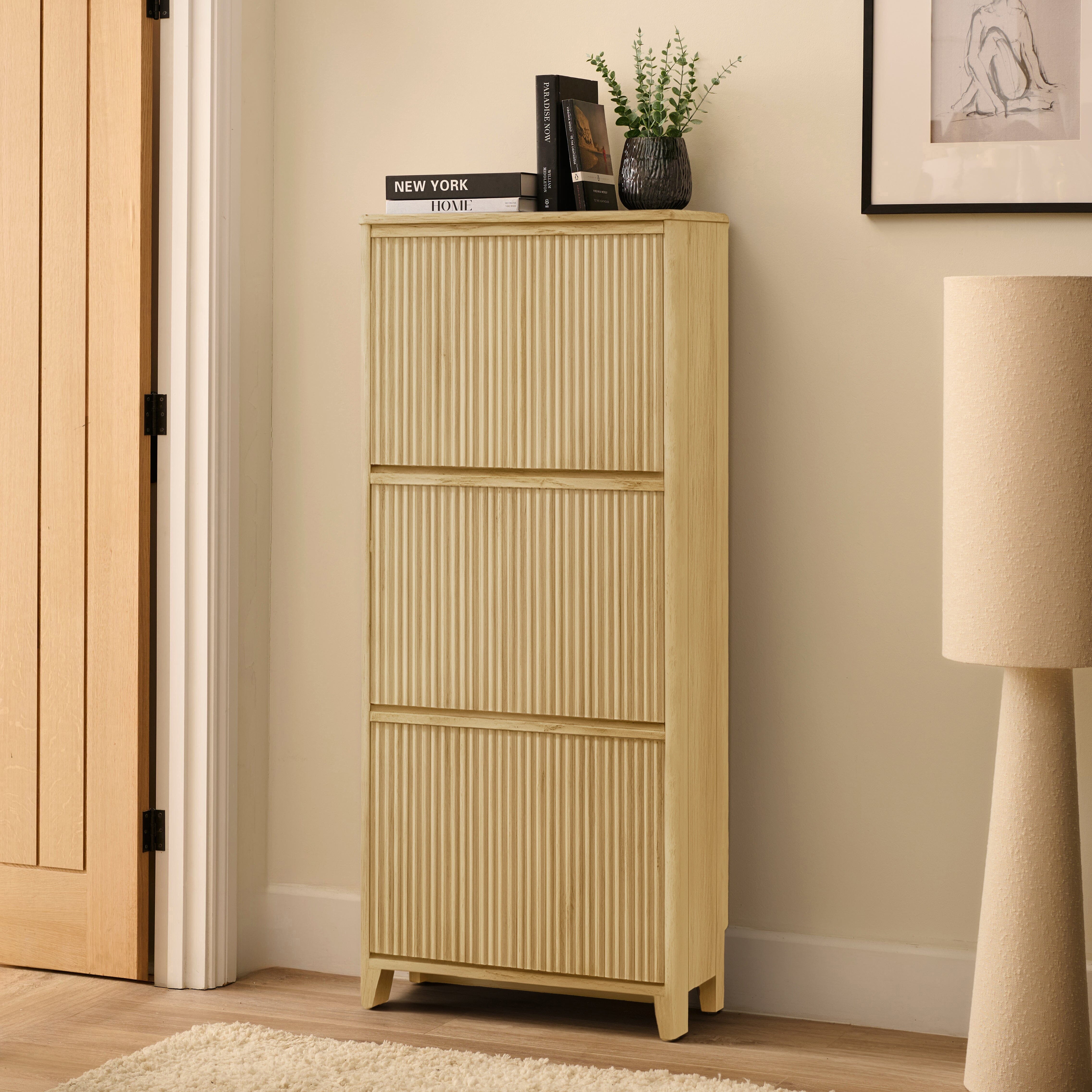Raleigh_3_Door_Shoe_Cabinet_Bl