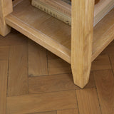 Raleigh 45cm Side Table - Whitewash - Laura James 
