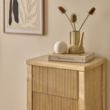 Raleigh 5 Drawer Tallboy - Whitewash - Laura James 