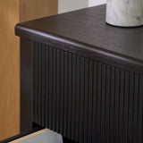 Raleigh 3 Drawer Chest of Drawers - Black Oak - Laura James