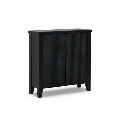 Raleigh 2 Door Small Sideboard - Black Oak - Laura James