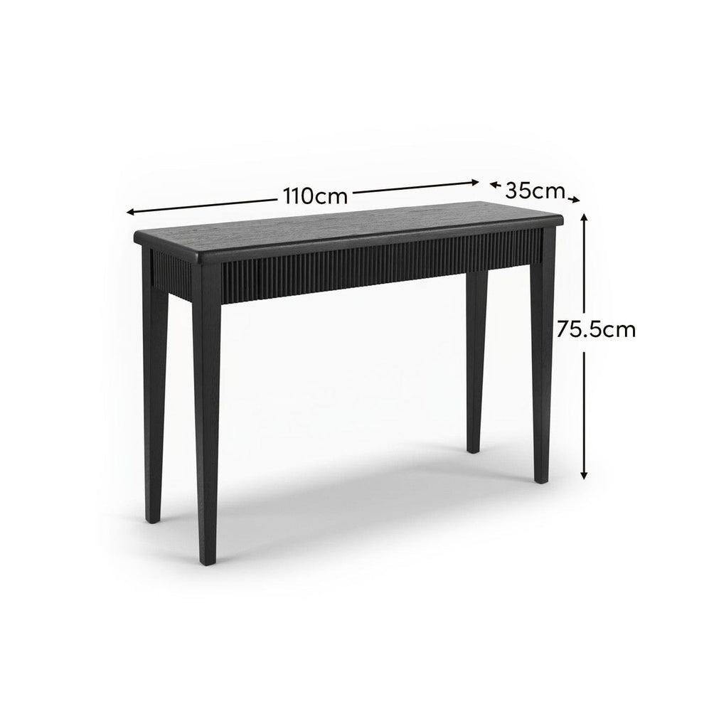 Southeast Raleigh Table Raleigh Black Console Table - Laura James