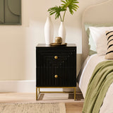 Rayna_45cm_2_Drawer_Bedside_Table_Jet_Black-4 - Laura James