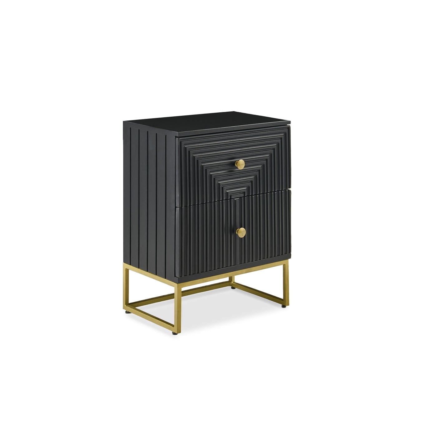 Rayna_45cm_2_Drawer_Bedside_Table_Jet_Black-2 - Laura James